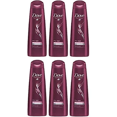 Image de Dove Pro Age Shampooing 6x 250 ml (pour les cheveux fins et sans vie)
