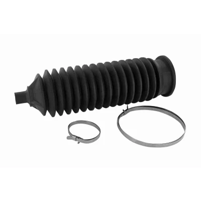 Image de VAICO V25 0385 Jeu de joints soufflets, direction Matière plastique des deux côtés l&#039;essieu avant Qualité originale