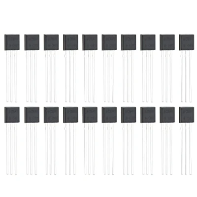 Image de EMSea 200pcs BC547 TO 92 NPN Transistor 0.1A 45V pour Projet de Bricolage Électronique Panneau Solaire Chargeur Circuit Développement Produits Alimentation à Découpage