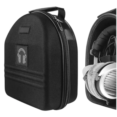 Image de Geekria éétui Rigide pour Casque ATH AD1000X AD500x AD900X A700x PDG1 ADG1X AD900, étui Housse de Transport