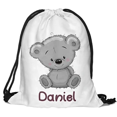 Image de Ferocity le Sac avec nom de l&#039;enfant d&#039;école cartable fullprint 3D à dos imprimer Ours [010]