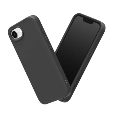 Image de RhinoShield Coque Compatible avec [iPhone 16e] SolidSuit Fine Technologie d&#039;absorption des Chocs et Finition Premium Mate Noir
