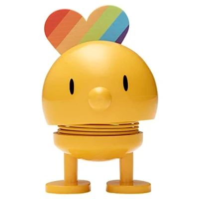 Image de Hoptimist Arc en Ciel 4,5 x 5,8 8,7 cm S Jaune