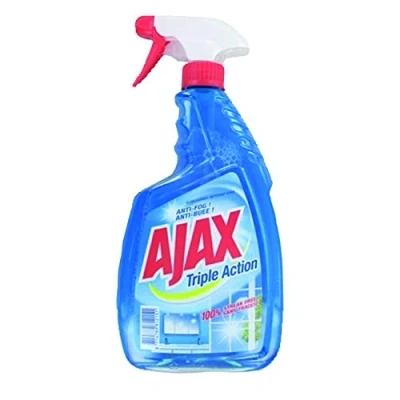 Image de Ajax Lot de 12 nettoyants pour vitres Triple Action Anti rayures x 750 ml