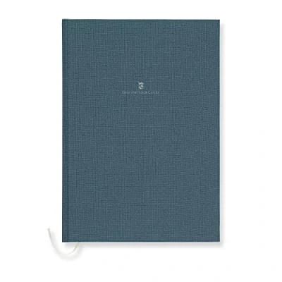 Image de Graf von Faber Castell Livre GvFC avec couverture en lin A4 Bleu