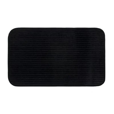Image de Gözze Tapis de Bain doux antidérapant, 100% Polyester, 50 x 70 cm Noir