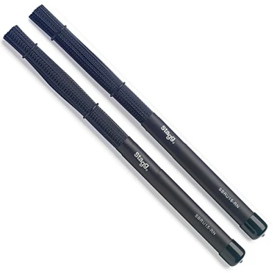 Image de Stagg Sbru15 rn Polybristle brosses en nylon avec poignée caoutchouc Noir