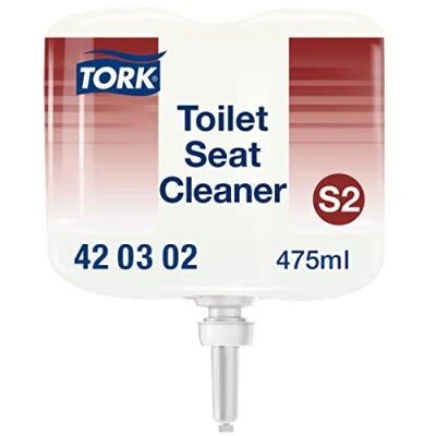 Image de Tork Désinfectant Cuvette WC 420302 Nettoyant Lunette Pour une hygiène supplémentaire distributeurs S2 Qualité Premium 1 x 475 ml