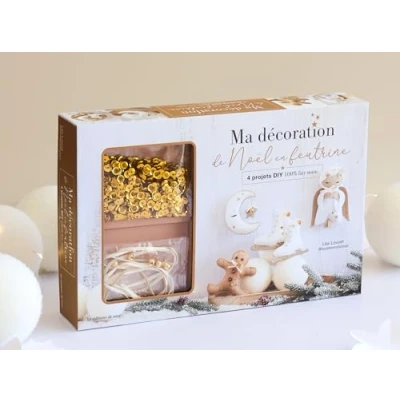 Image de Coffret Ma décoration de Noël en feutrine 4 projets DIY 100% fait main (Coffret)