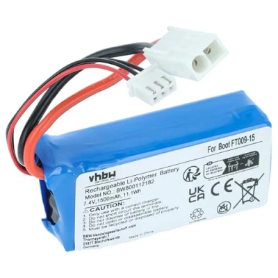 Image de vhbw Batterie Compatible avec Revell Speed Boat Maxi 24128 modéle RC (1500mAh, 7,4V, Li polymère)