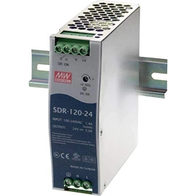 Image de MEAN WELL sdr 120 48 transformateur de tension (40 x 125,2 113,5 mm)