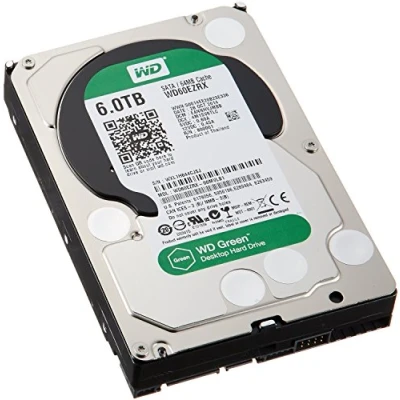 Image de WD Green Disque dur interne (Bulk) Desktop Mainstream 6 To 3,5 pouces SATA intellipower Modèle aléatoire