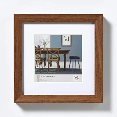 Image de walther design cadre photo chêne foncé 20 x cm avec passe partout, en bois Fiorito EF220P