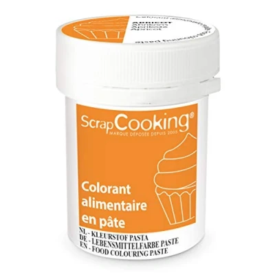 Image de Scrapcooking Colorant en Pâte Abricot 20 g