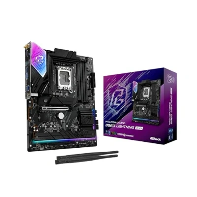 Image de ASROCK Carte Mère Phantom Gaming B860 Lightning WiFi (Intel LGA 1851) Neuf