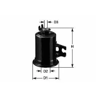 Image de Filtre à carburant CLEAN FILTERS MBNA1522