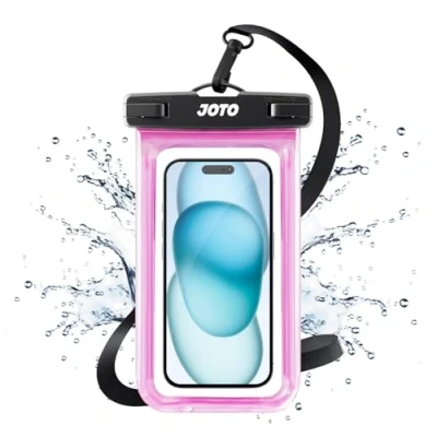 Image de JOTO Pochettes Étanches iPhone 15/14/13/12/11 Mini Plus Pro Max XS XR X SE, Samsung A14, A23, A33, Xiaomi Redmi Note 11S/10S/10 Pro, Certifiée par IPX8 Housse Étanche Téléphone Jusqu&#039;à 7 Pouces