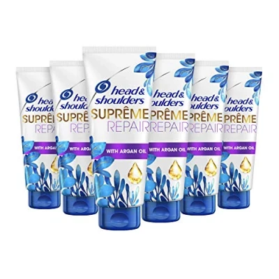 Image de Head &amp; Shoulders Après shampoing anti pelliculaire Supreme Damage Repair pour lutter contre les dommages, 275 ml, lot de 6