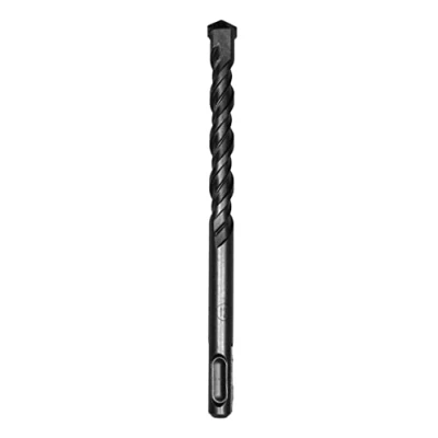 Image de Starrett SDS Plus Kit de forets 9 pièces KBPSK09 pointe en carbure tungstène 2 pointes Pour marteau perforateur béton, maçonnerie, pierre, briques