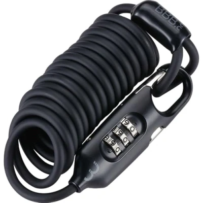 Image de BBB Cycling BBL 56 CoilSafe Coil Antivol pour vélo Noir