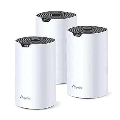 Image de MERCSYS Deco S7(3 Pack) WiFi Mesh Routeur Bi Bande AC1900Mbps