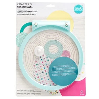 Image de We R Memory Keepers Circle Spin &amp; Tondeuse, Multicolore, taille unique