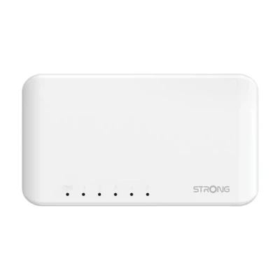Image de Strong SW5000P commutateur réseau Gigabit Ethernet (10/100/1000) Blanc Neuf