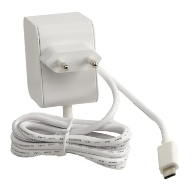 Image de Bloc d&#039;alimentation Officiel Raspberry Pi 5 USB C 27 W, Power Supply, Blanc