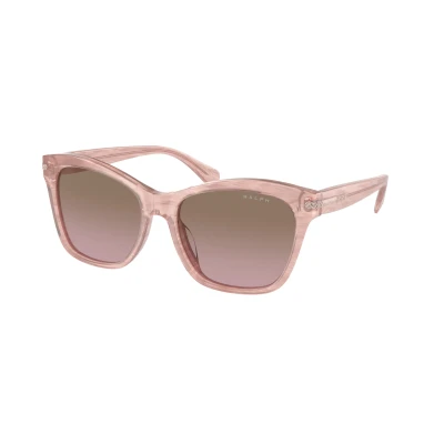 Image de Ralph Lauren Lunettes de soleil, Femme, Taille: 56, Shiny rose/brown rose