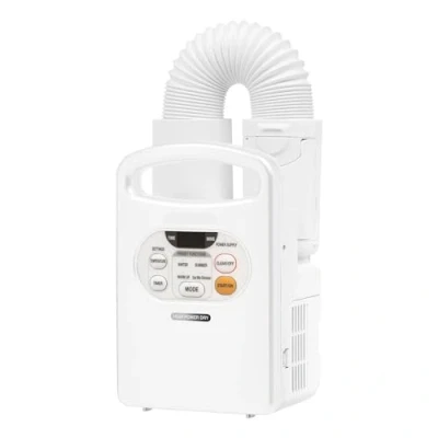 Image de Woozoo, Chauffe couverture, sécheuse et désinfecteur 3 en 1, 560W, Tuyau extensible, Fonctions prédéfinies, Mode éliminateur d&#039;acariens, Pour literie, chaussures Quilt Dryer FK C2 Blanc
