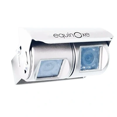 Image de EQUINOXE Caméra de recul Filaire double Blanc