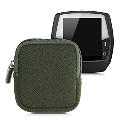 Image de kwmobile Housse Compatible avec Bosch Intuvia Protection pour Écran Vélo Électrique en Néoprène Vert foncé