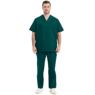 Image de Misemiya Ensemble Uniformes Unisexe Blouse Uniforme Médical avec Haut et Pantalon Ref.8178 X Large, Vert
