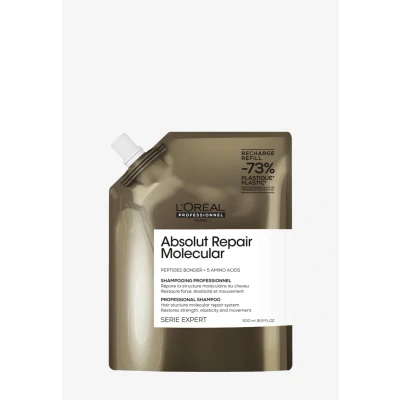 Image de L&#039;OREAL Professionnel Serie Expert Absolut Repair Molecular Refill Shampoo Shampoing, Taille: 500 ml,