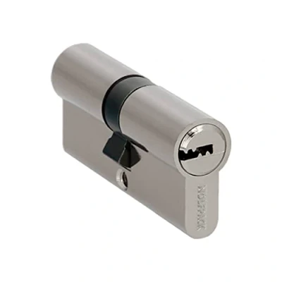 Image de WOLFPACK LINEA PROFESIONAL Cylindre de sécurité 30x30 mm. Came longue nickelée avec 5 clés AFT 03102012