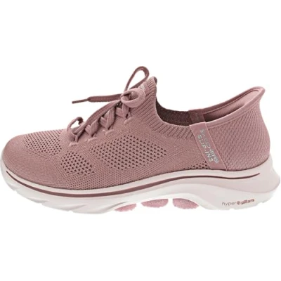 Image de Skechers Femme Go Walk 7 Via Basket, Violet, 40 EU