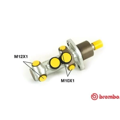 Image de BREMBO M 68 027 Maître Cylindre 22,2 Aluminium 10 x 1 (2), 12 (2) RENAULT: Kangoo I Express, CLIO 2,