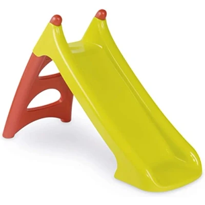 Image de Toboggan XS SMOBY Glisse de 90 cm Vert et Orange Mixte Intérieur