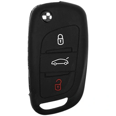 Image de Key Soft Case Cover Housse de Protection pour Les Voitures Noires Citroen C2 C3 C4 C5 C6 Berlingo