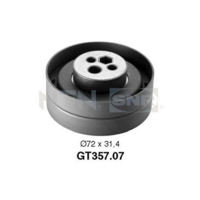 Image de SNR GT357.07 Poulie tendeur, courroie crantée AUDI: A8 D2, A6 C5 Berline, 80 B4 Berline