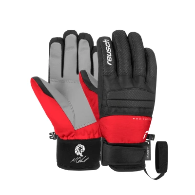 Image de Reusch Warrior R TEX XT Gants De Ski Enfant (Taille : 4, Noir)