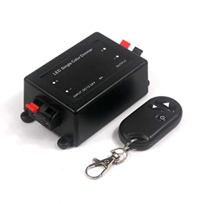 Image de Taikuwu LED Variateure gradateur Dimmer Eclairage sans Fil12V/8A Télécommande Interrupteur Couleur Unique RF contrôleur (intérieur)
