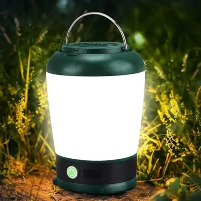 Image de Lampe de camping LETOUR rechargeable 2000 mAh portable 6 modes d&#039;éclairage étanche pour tente d&#039;urgence