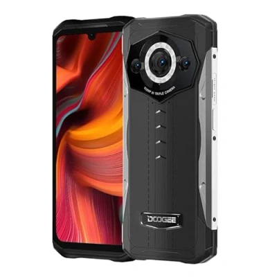Image de DOOGEE S99 Téléphone Incassable, 108MP Triple Caméra (64MP IR Vision Nocturne), Helio G96 8Go+128Go, Android 12 Smartphone Etanche IP68, 6,3&quot; FHD+, Batterie 6000mAh, Charge sans Fil GPS NFC Noir