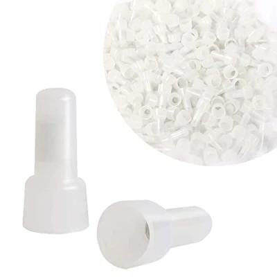 Image de QIANRENON 300Pcs câblage sertissage Capuchon CE1 câble 22 16 AWG fil Extrémité Sertisseur Fermée Terminaison, Crimp Connecteur, aluminium tube Sertisseuse(CE1)