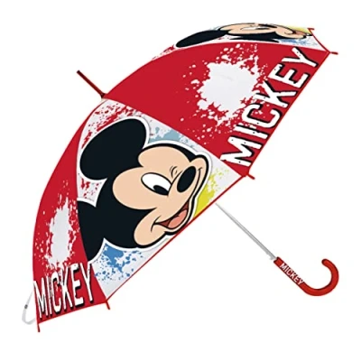 Image de Parapluie Mickey Mouse Happy Smiles Rouge