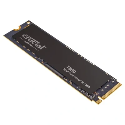 Image de Crucial T500 SSD 1To PCIe Gen4 NVMe M.2 Interne Gaming, jusqu’à 7300Mo/s, Compatible avec Ordinateur Portable et de Bureau, Disque Dur SSD, Microsoft DirectStorage CT1000T500SSD8