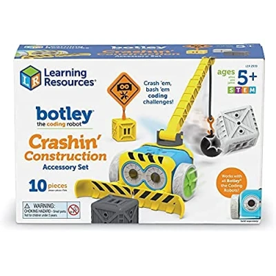 Image de Learning Resources Kit d’accessoires de construction et démolition du robot Botley