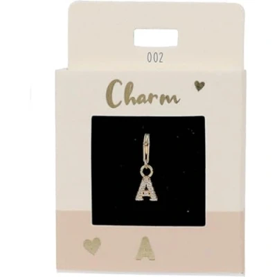Image de Depesche 11785 002 Charms Express Yourself Pendentif pour Colliers et Bracelets, Lettre A,doré, comme Petit Cadeau, Multicolored