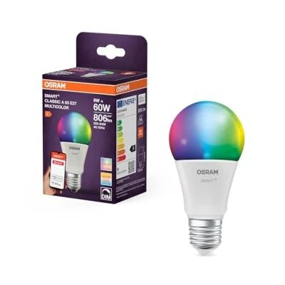 Image de OSRAM 4099854460333 LED CEE F (A G) E27 9 W RVBB (Ø x H) 60.00 mm 1 pc(s)